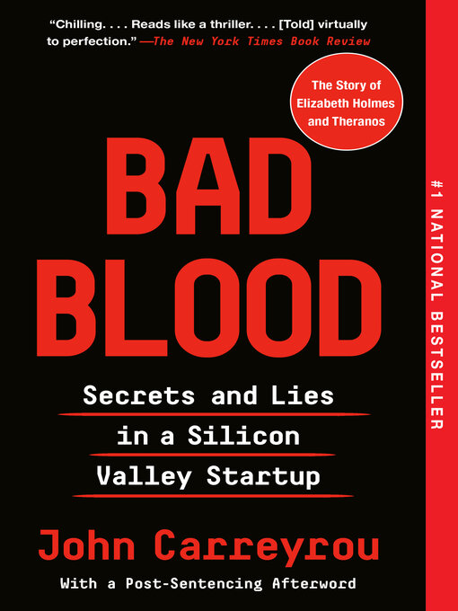 Title details for Bad Blood by John Carreyrou - Available